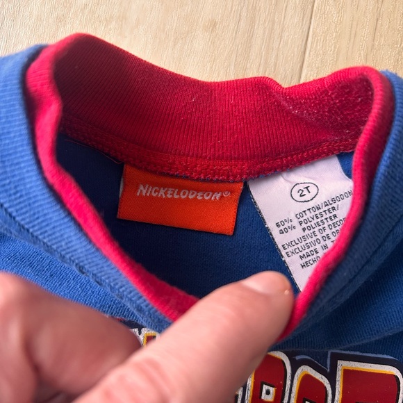 SpongeBob Y2K vintage long sleeve embroidered shirt - Picture 3 of 4